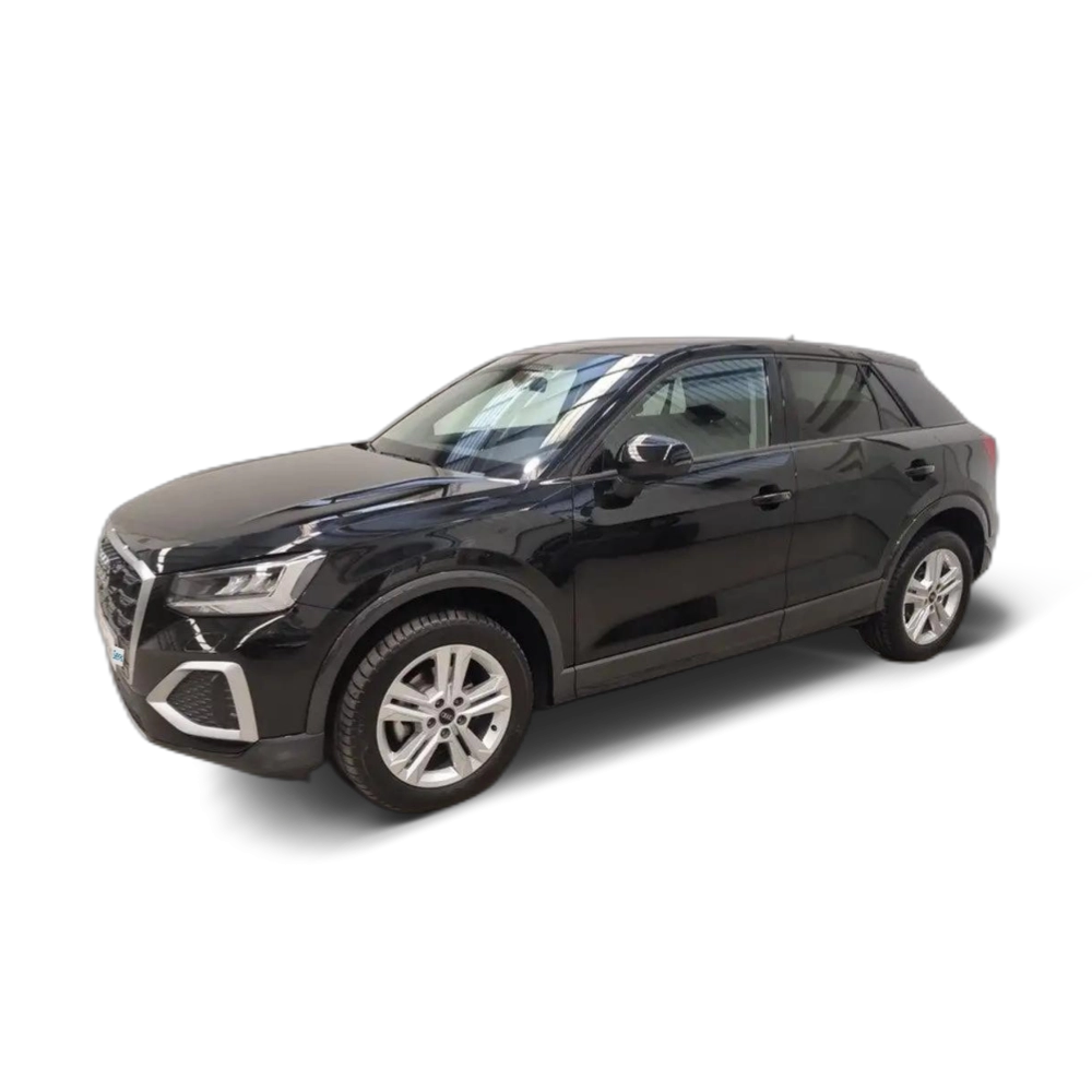 Renting Audi Q2 30 TDI Advanced S tronic 85kW Negro 2