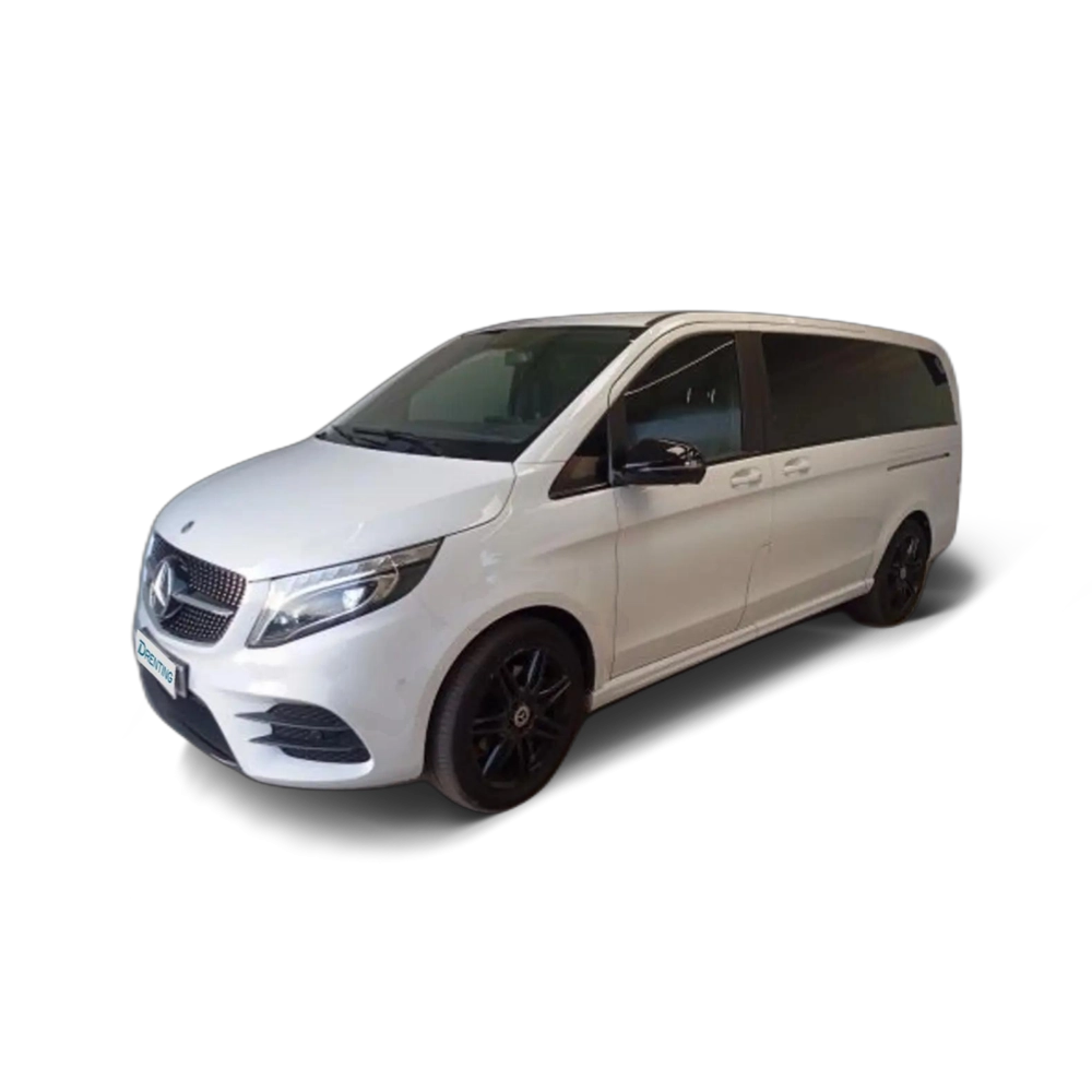 Renting Mercedes-Benz V 300d Largo Avantgarde Blanco