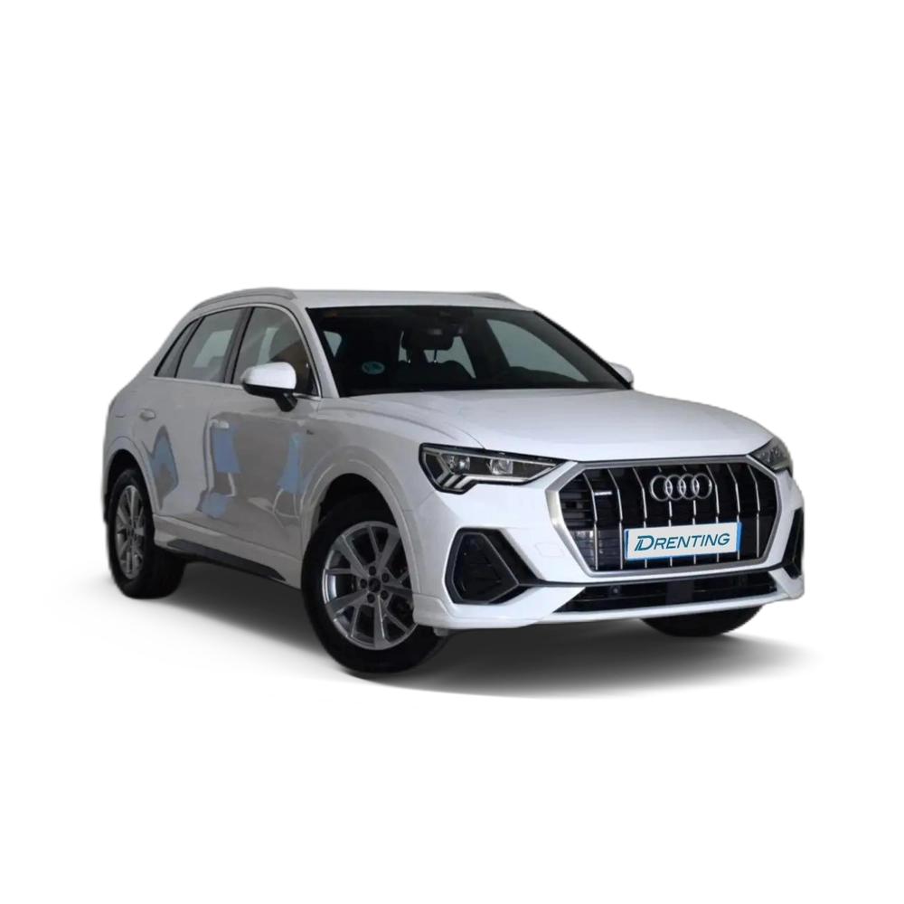Renting Audi Q3 35 TDI S line quattro S tronic 110kW Blanco
