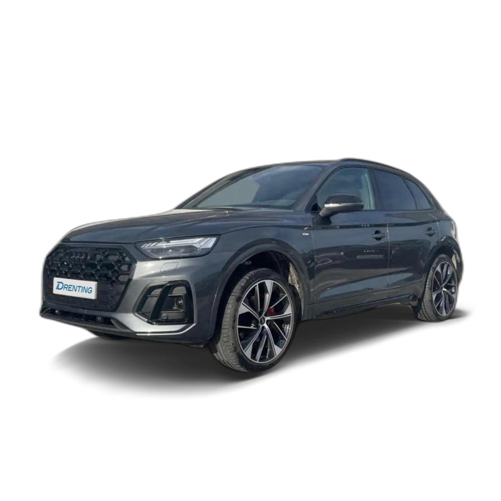Renting Audi Q5 40 TDI quattro-ultra Black line S tronic 150kW Gris
