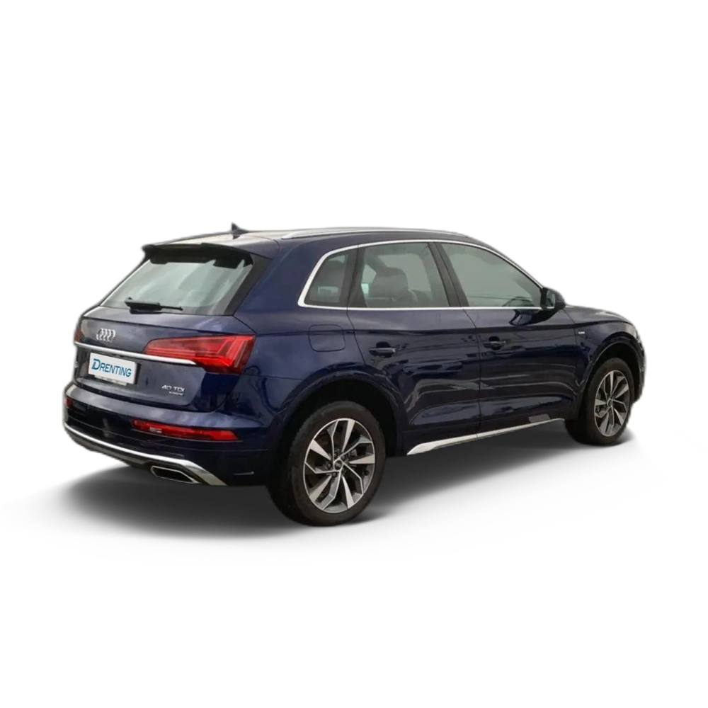 Renting Audi Q5 40 TDI quattro-ultra S line S tronic 150kW Azul 1