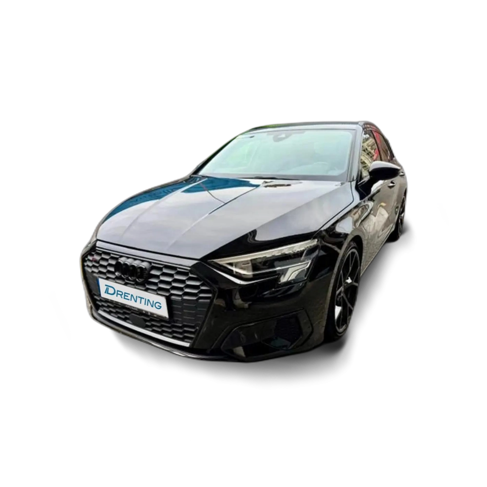 Renting Audi A3 40 TFSI e S LINE Negro