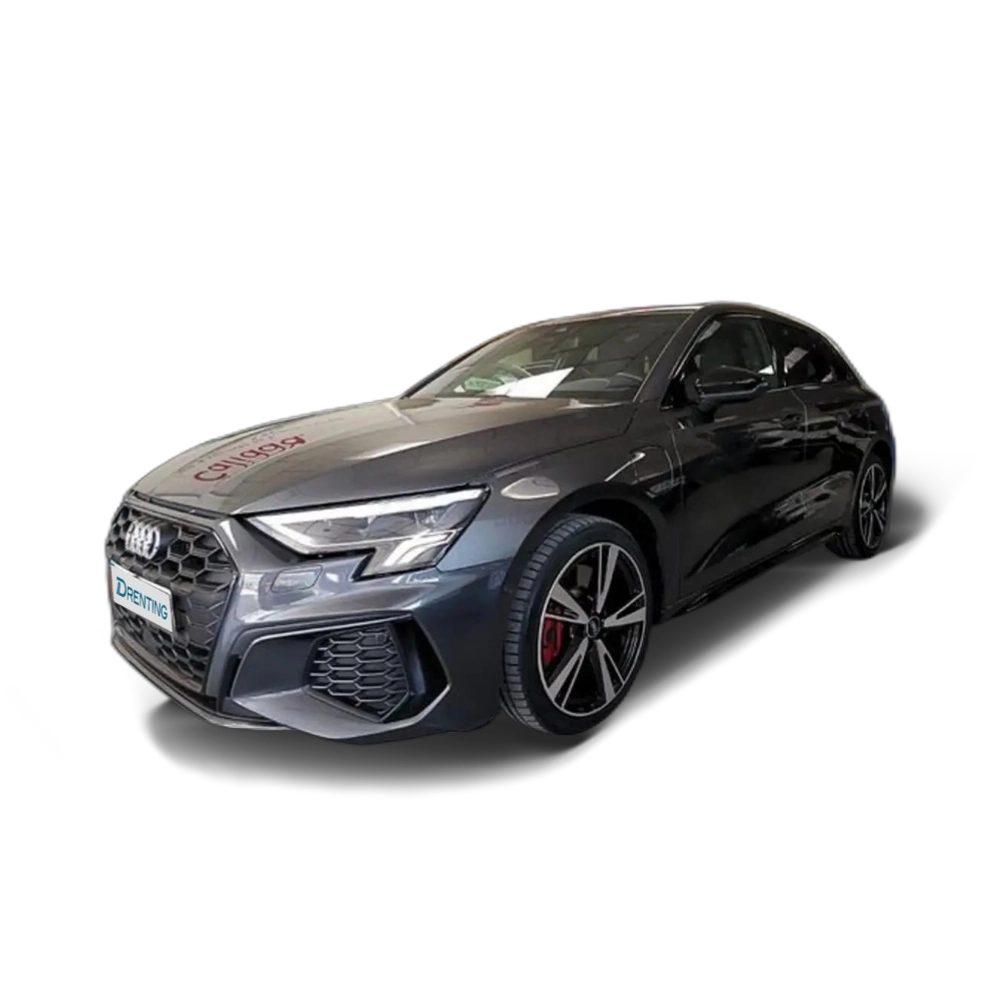 Renting Audi A3 45 TFSIe  S TRONIC S LINE Gris 1