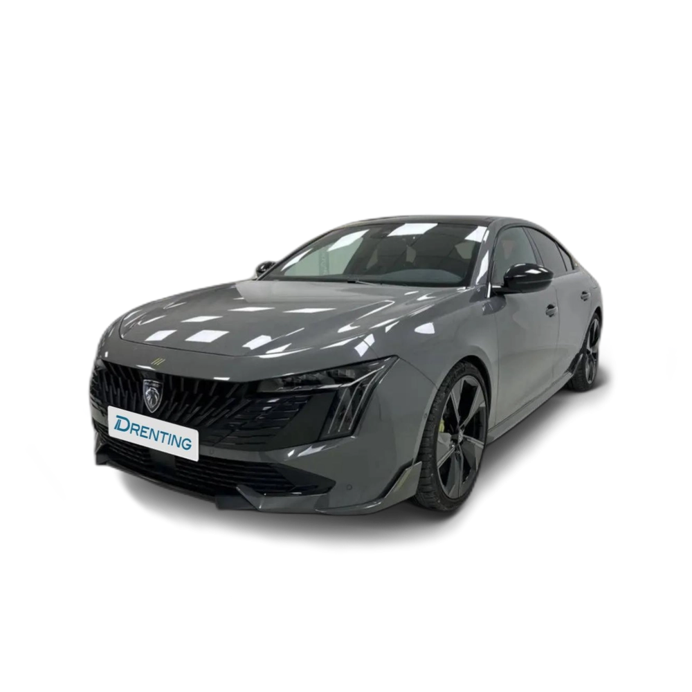 Renting Peugeot 508 5P PSE HYBRID 360 e-EAT8  Sport Engineered Negro 1