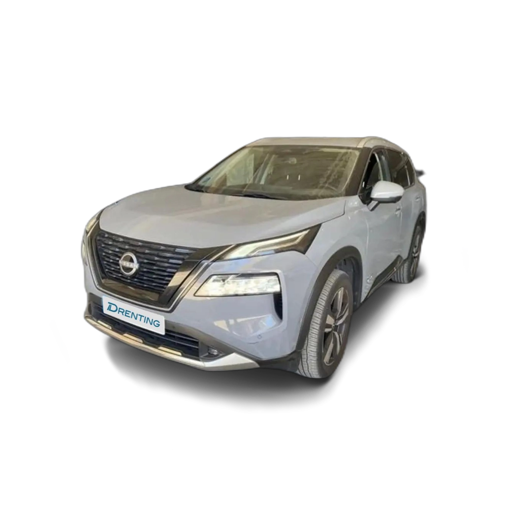 Renting Nissan X-Trail 7pl 1.5 e-4ORCE 158kW 4x4 A/T Tekna Gris 1