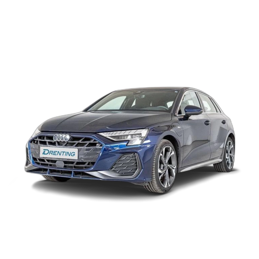 Renting Audi A3 Sportback TFSIe S line 40 150 kW (204 CV) S tronic Ocasión