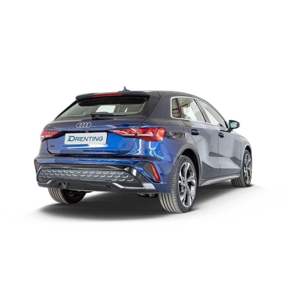 Renting Audi A3 Sportback TFSIe S line 40 150 kW (204 CV) S tronic Ocasión
