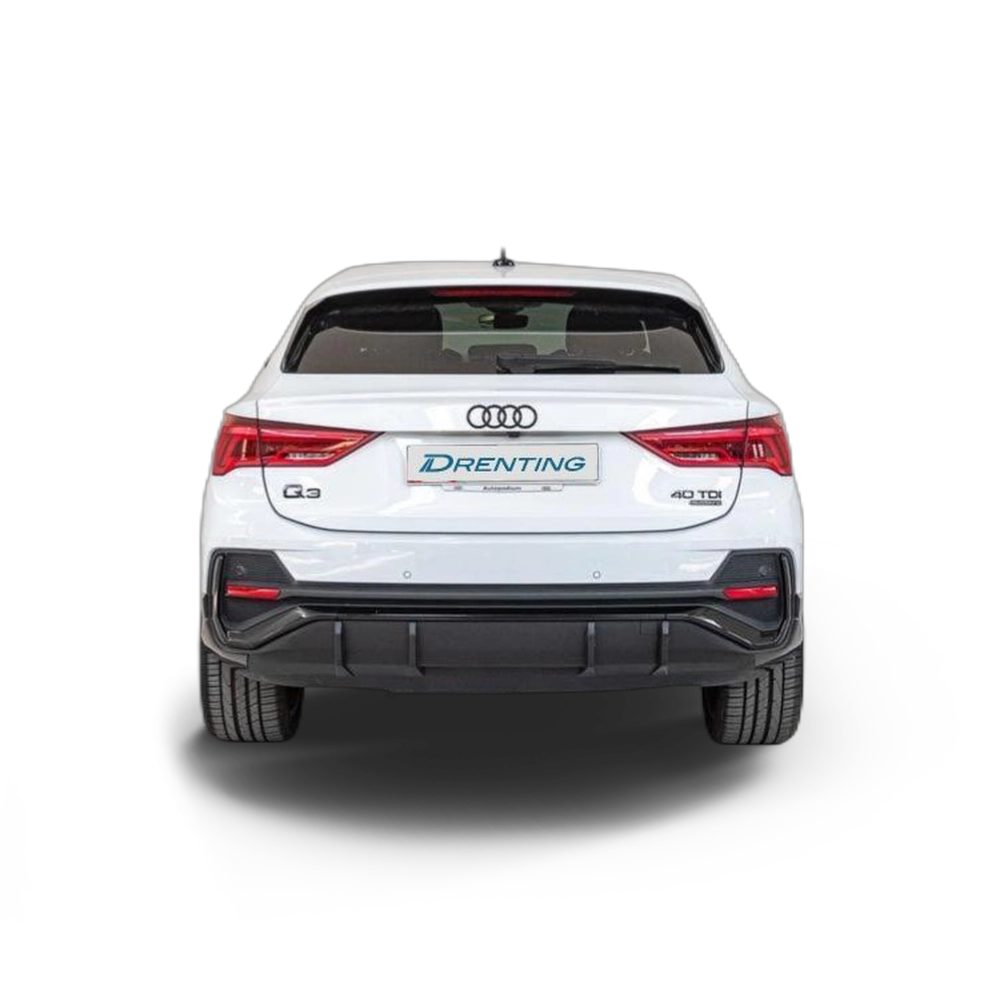 Renting Audi Q3 Sportback Black line 40 TDI quattro 147 kW (200 CV) S tronic Ocasión