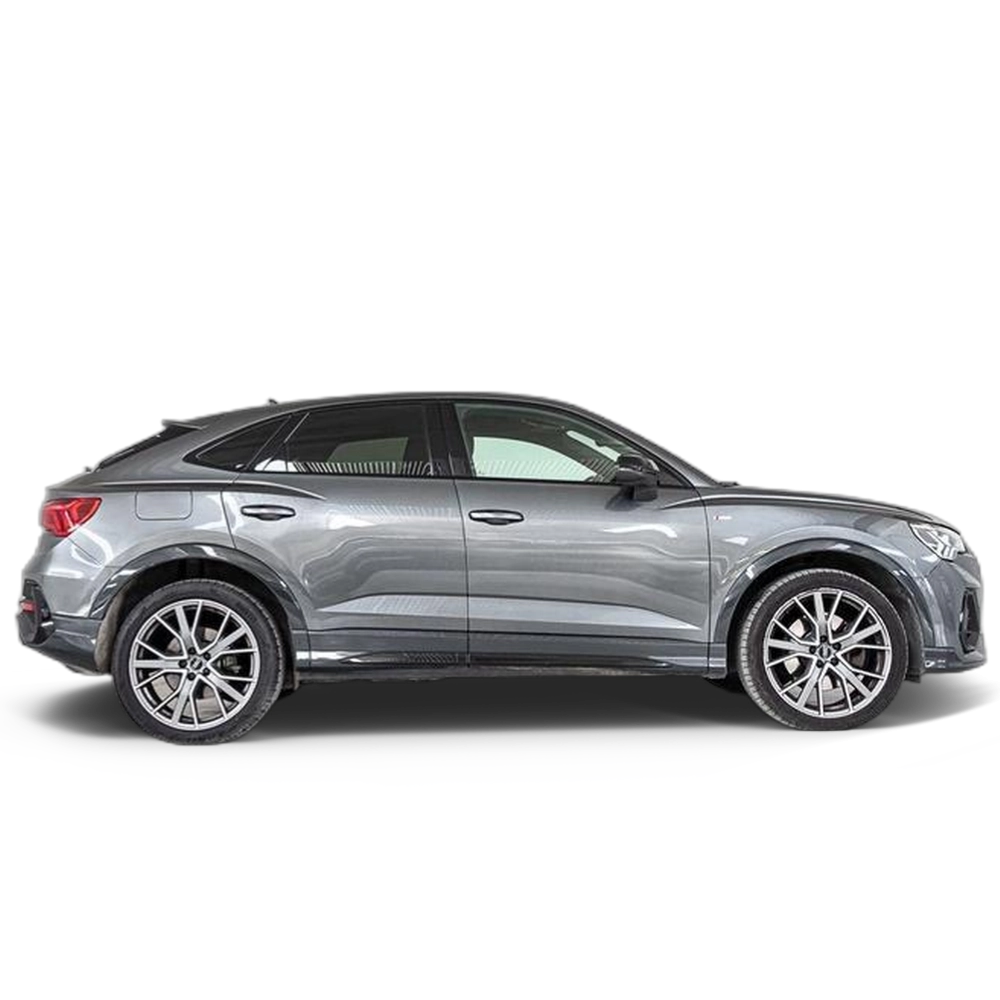 Renting Audi Q3 Sportback Black line 40 TFSI quattro 140 kW (190 CV) Ocasión