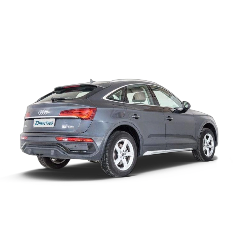 Renting Audi Q5 Sportback TFSIe Advanced 50 TFSI e quattro-ultra 220 kW (299 CV) Ocasión