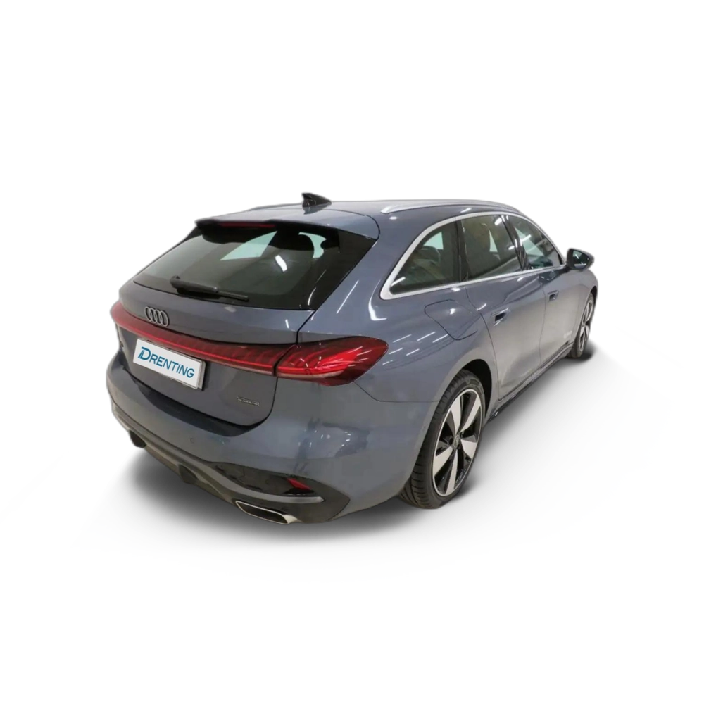 Renting Audi A5 Avant e-hybrid S line quattro S tronic 220kW Azul
