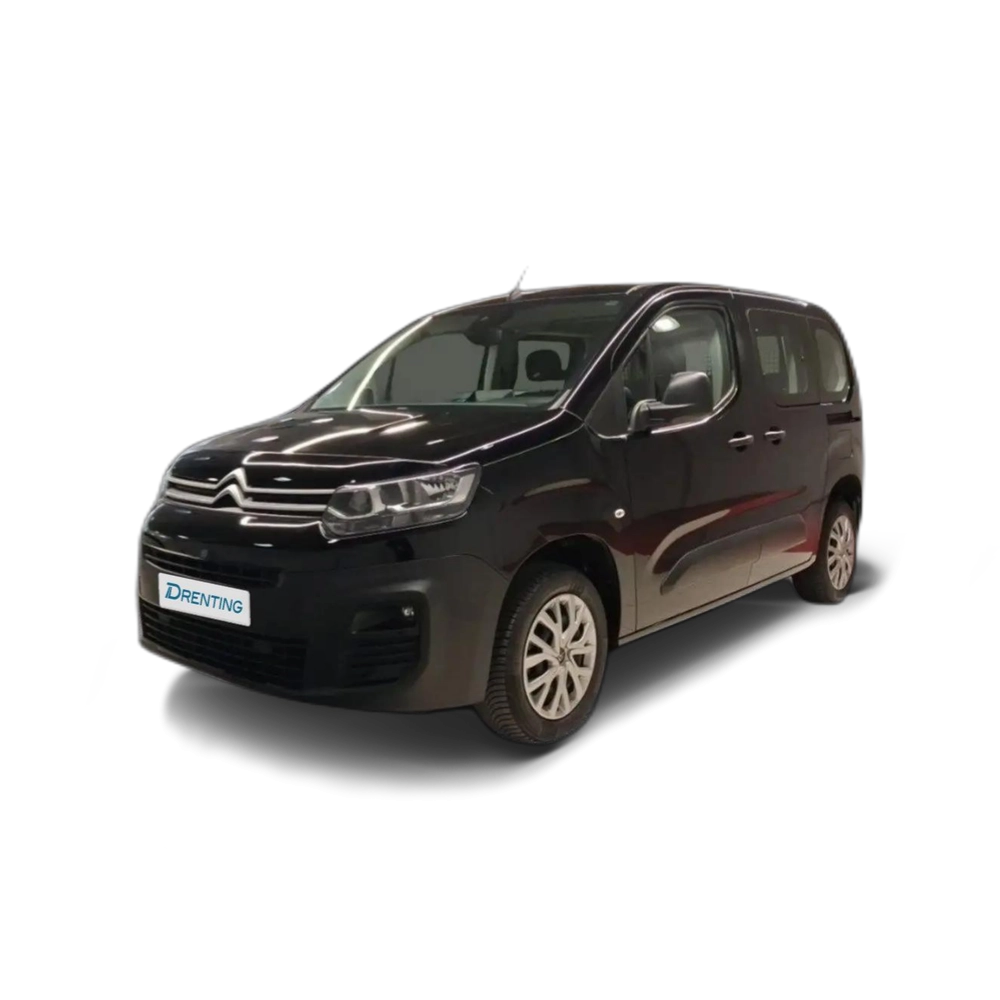 Renting Citroen Berlingo M BHDI 100 S&amp;S LIVE PACK Negro