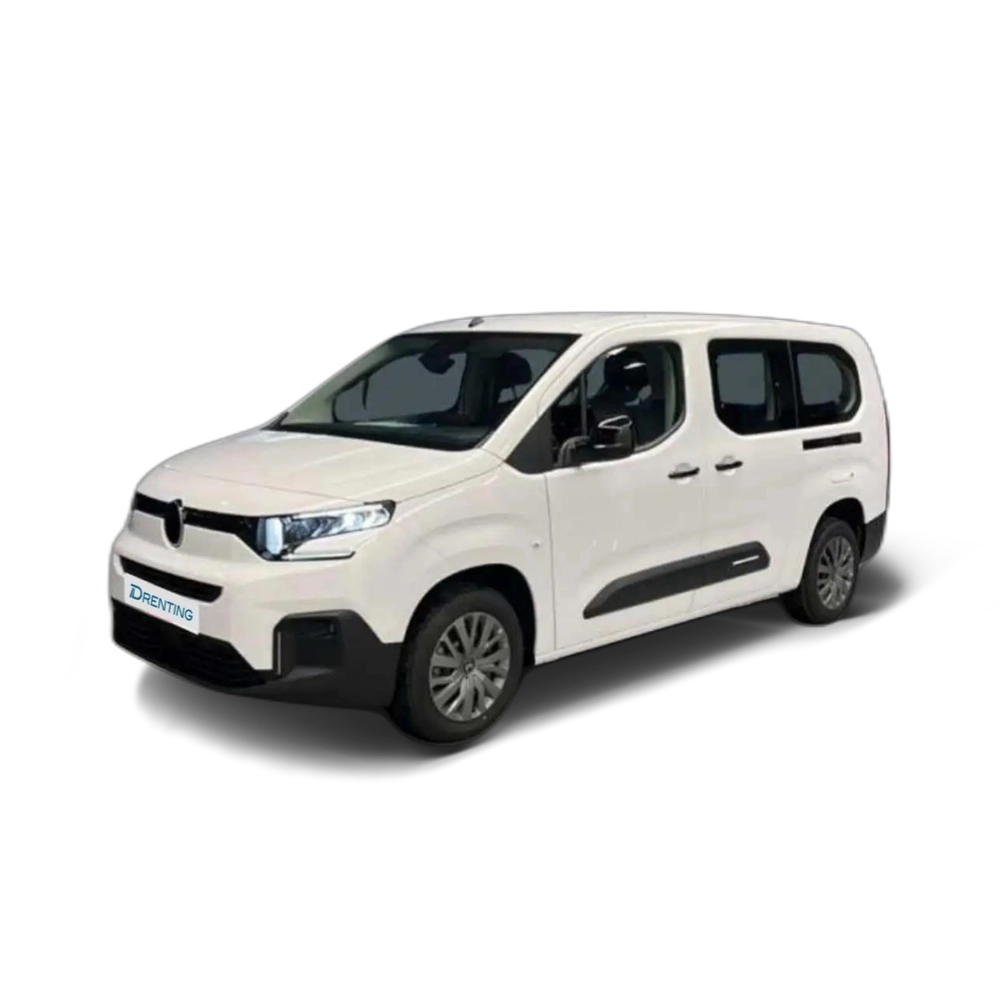 Renting Citroen Berlingo Talla XL BlueHDi 100 S&amp;S PLUS Blanco
