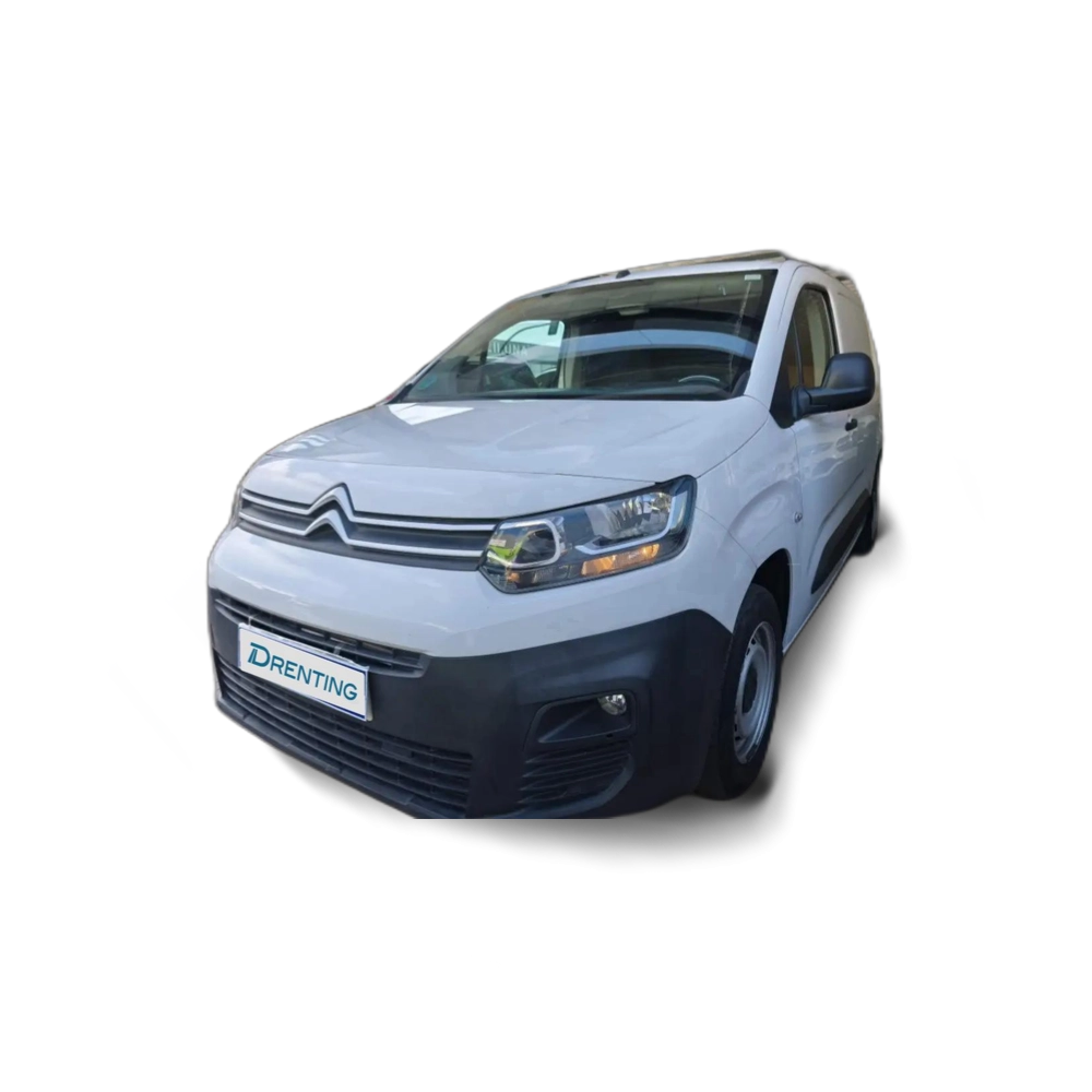 Renting Citroen Berlingo Van BlueHDi S&amp;S Talla M Club 100 Blanco