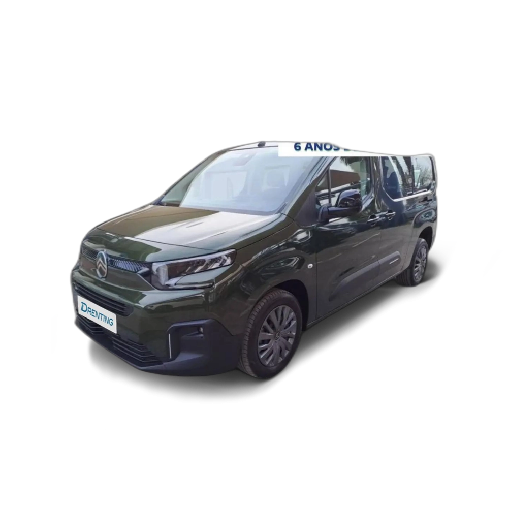 Renting Citroen Berlingo XL  Diésel 130CV Automático Plus Verde 1