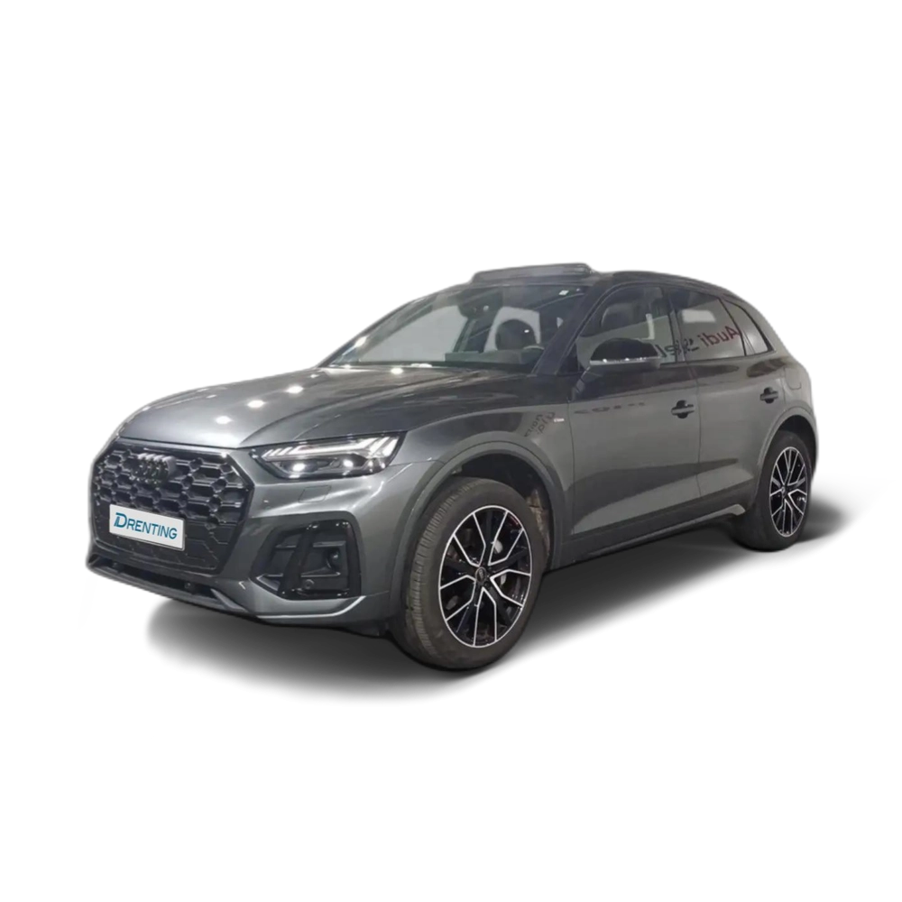Renting Audi Q5 Black line 50 TFSI e quattro 220 kW (299 CV) S tro Gris