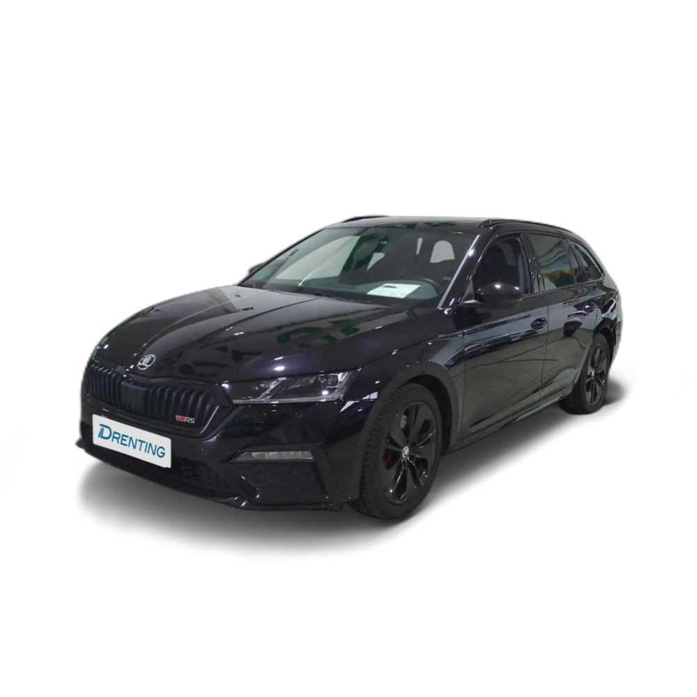 Renting Skoda Octavia Combi 2.0 TSI RS DSG 180kW Negro