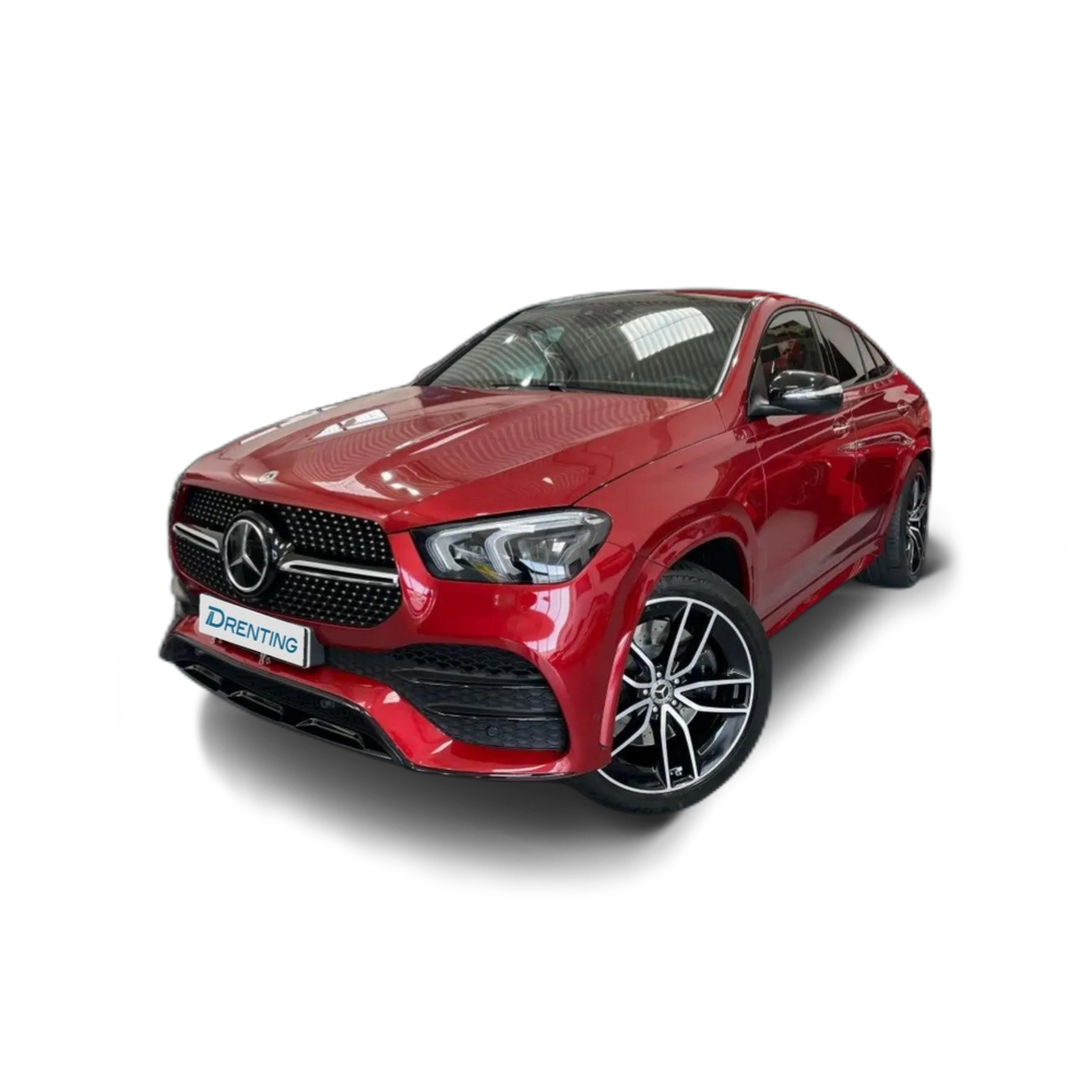 Renting Mercedes-Benz GLE 350 Coupé 350de 4Matic Aut. Rojo