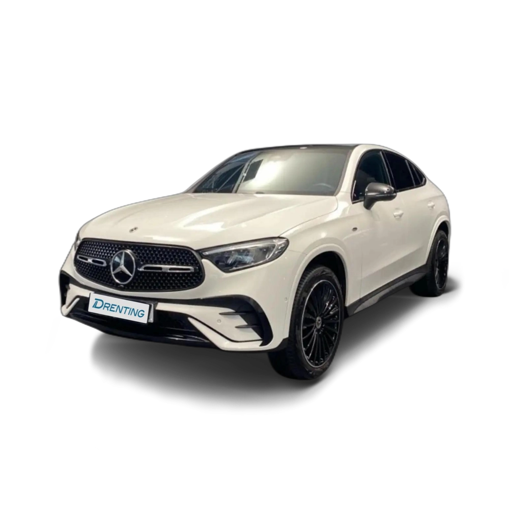 Renting Mercedes-Benz GLC 300 Coupé de 4MATIC Blanco