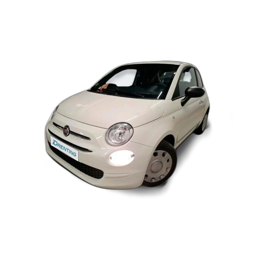 Renting Fiat 500 Cult 1.0 Hybrid 51KW (70 CV) Blanco 1