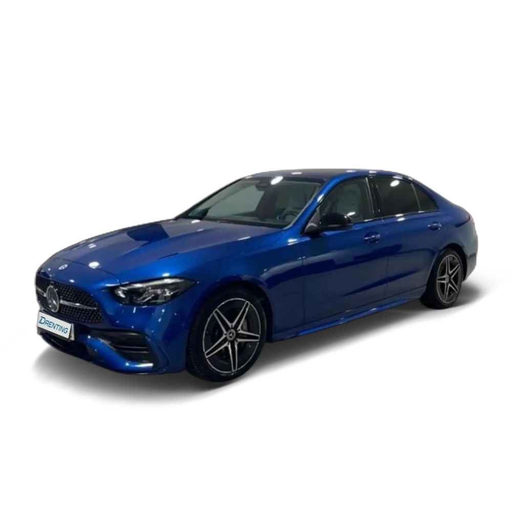 Renting Mercedes-Benz C 220 d AMG Line (EURO 6d) Azul