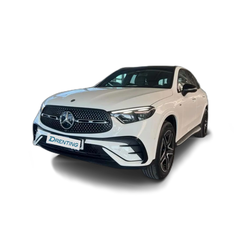 Renting Mercedes-Benz GLC 300 de 4MATIC con tecnología híbrida EQ Blanco 1