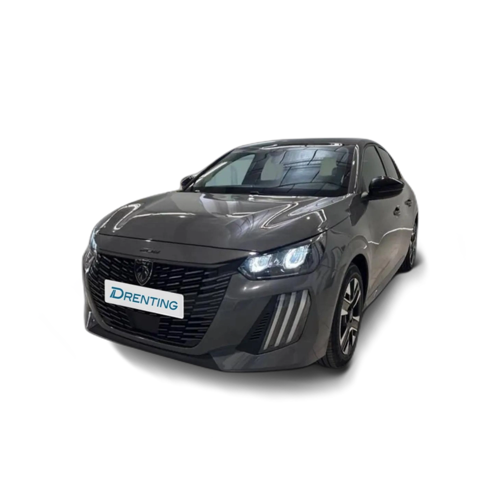 Renting Peugeot 208 Gasolina 100 S&amp;S 6 Vel. MAN Allure Gris 4