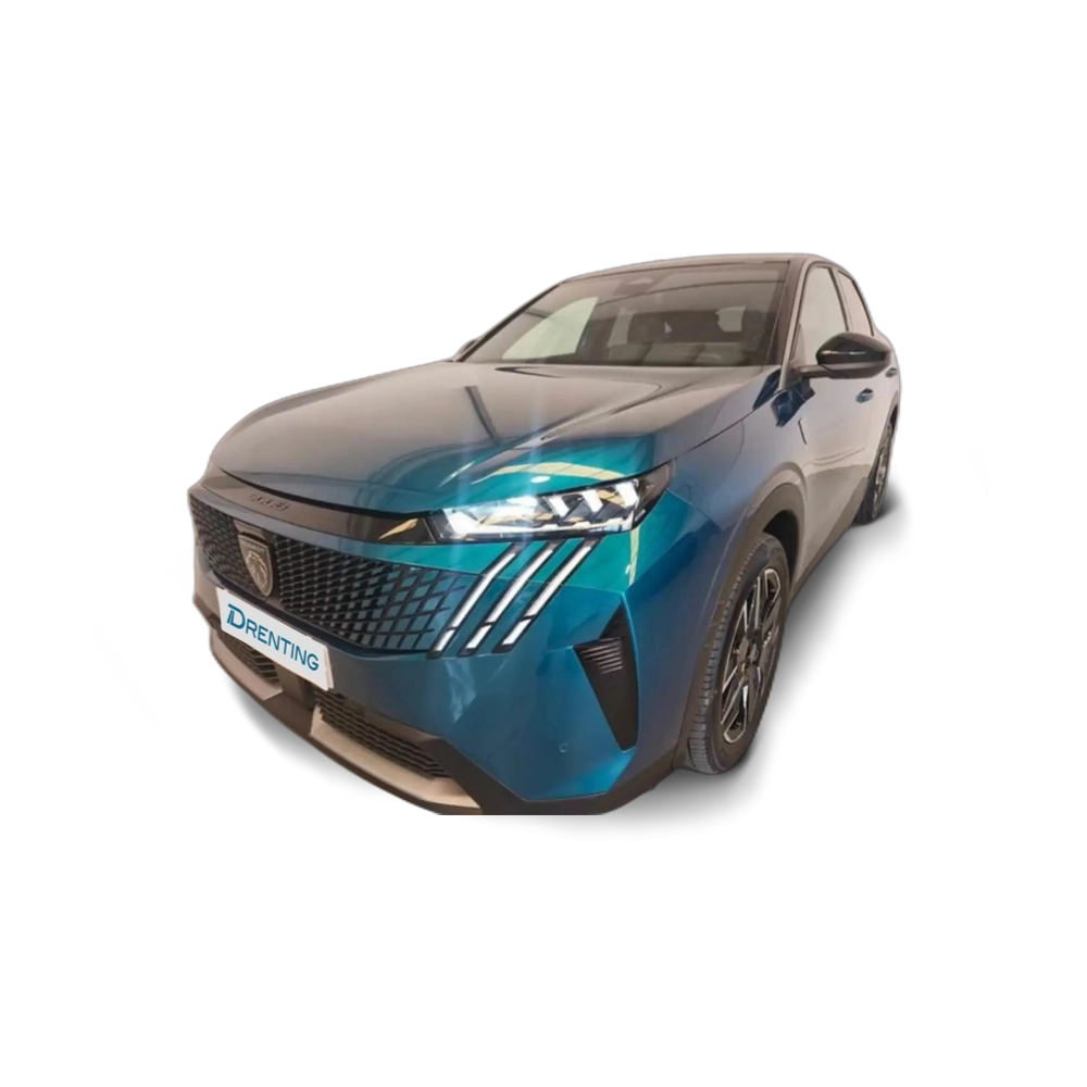 Renting Peugeot 3008 GT Hybrid 145 e-DCS6 Verde
