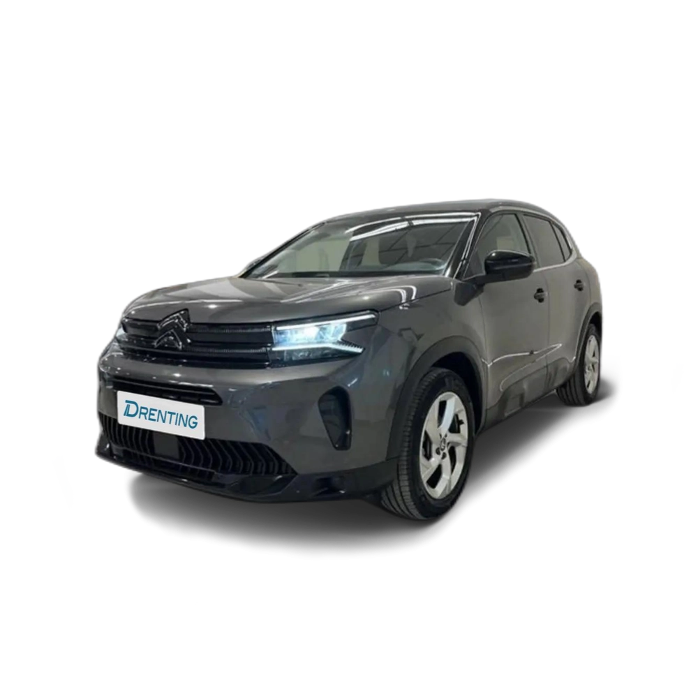 Renting Citroen C5 Aircross HYBRID 107kW (145CV) e-DCS6 Plus Gris 1