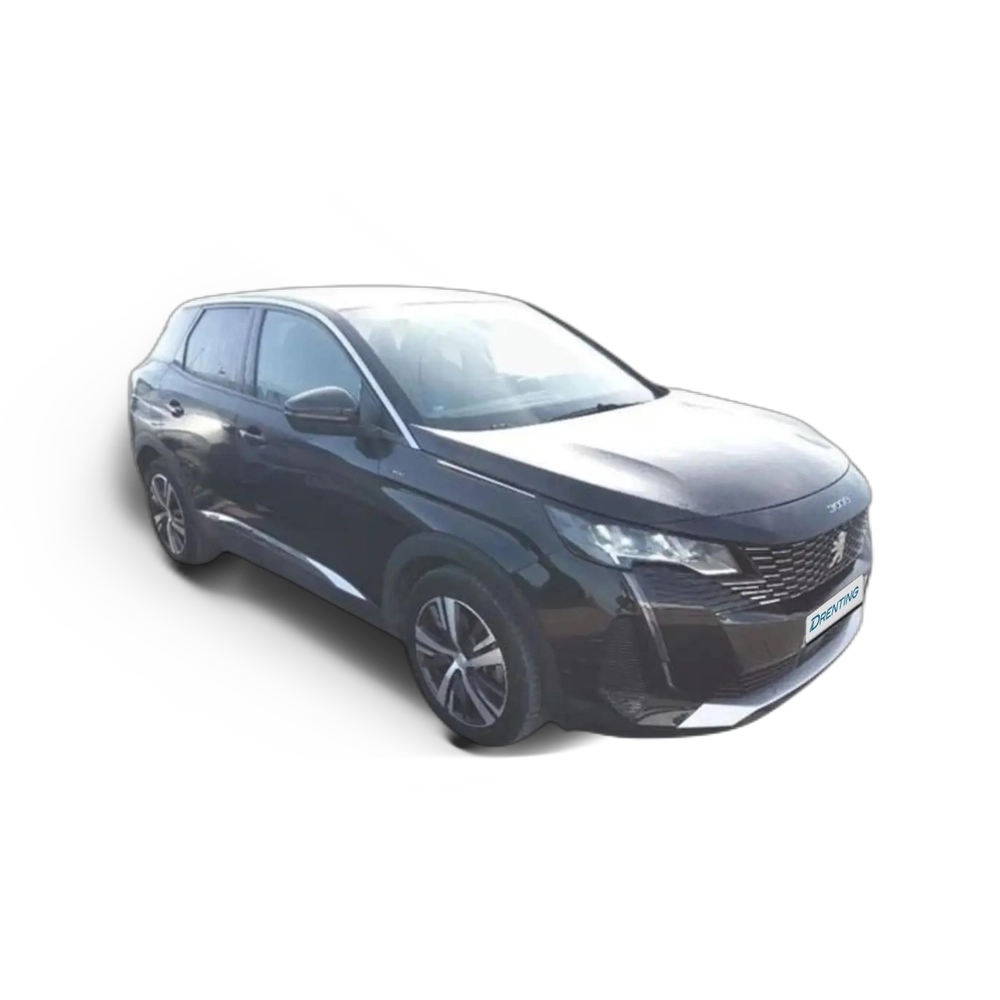 Renting Peugeot 3008 Hybrid 225 Allure Pack e-EAT8 165 kW (225 CV) Negro 1
