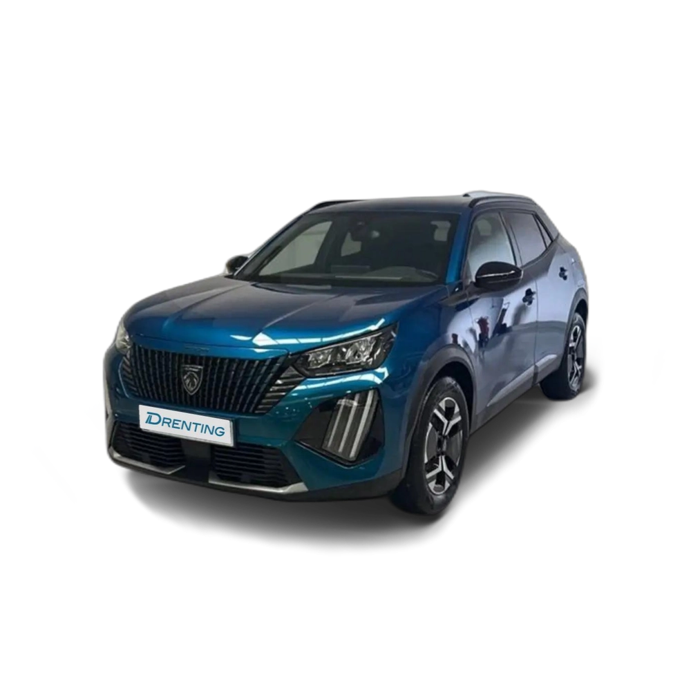 Renting Peugeot 2008 Hybrid Allure eDCS6 145 Azul 1