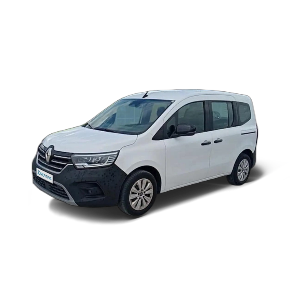 Renting Renault Kangoo Authentic 1.5 blue dci 70kw (95cv) Blanco