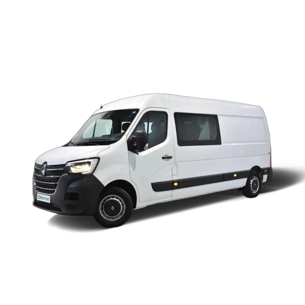 Renting Renault Master FURGÓN COMBI 3.5T L3H2 2.3 BLUE DCI 135 CV Blanco