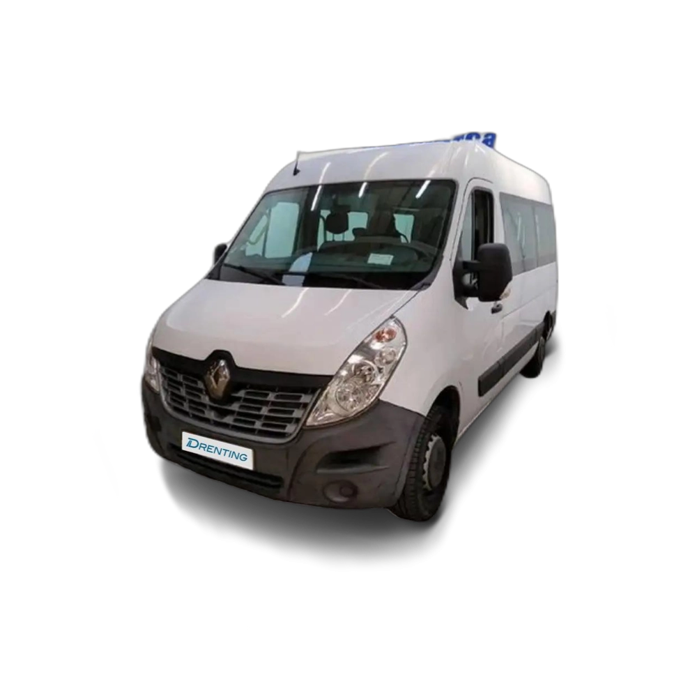 Renting Renault Master MINI BUS ADAPTADO 3.5T L2H2 2.3 DCI 130 CV Blanco