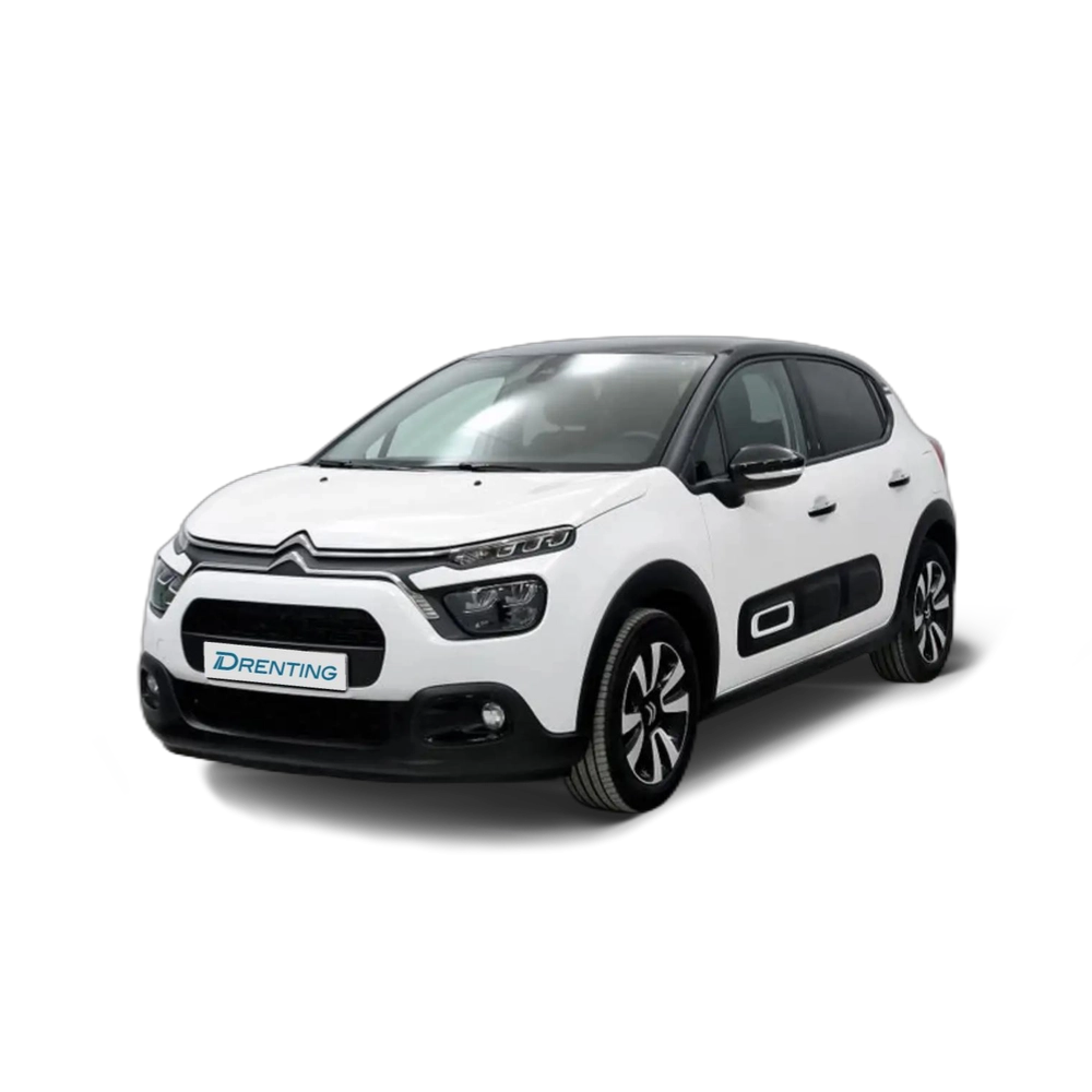 Renting Citroen C3 PureTech 60KW (83CV) Shine Blanco 1