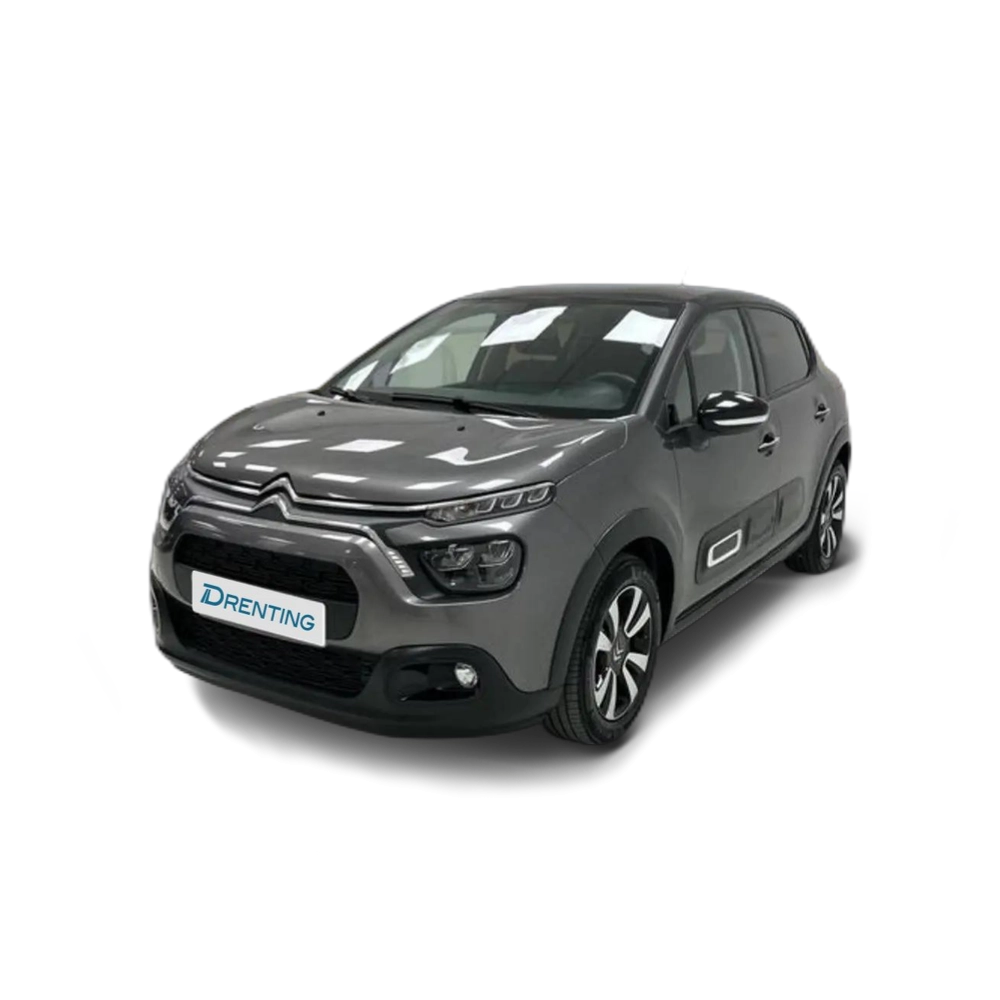 Renting Citroen C3 PureTech 60KW (83CV) Shine Gris