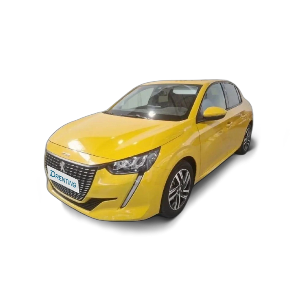 Renting Peugeot 208 PureTech 73kW (100CV) Allure Amarillo 2