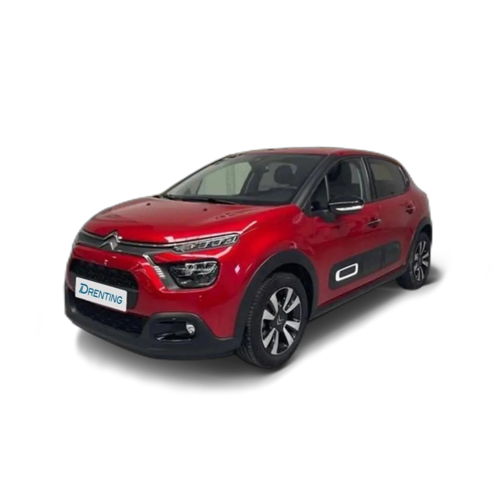 Renting Citroen C3 PureTech 81KW (110CV) Max Rojo