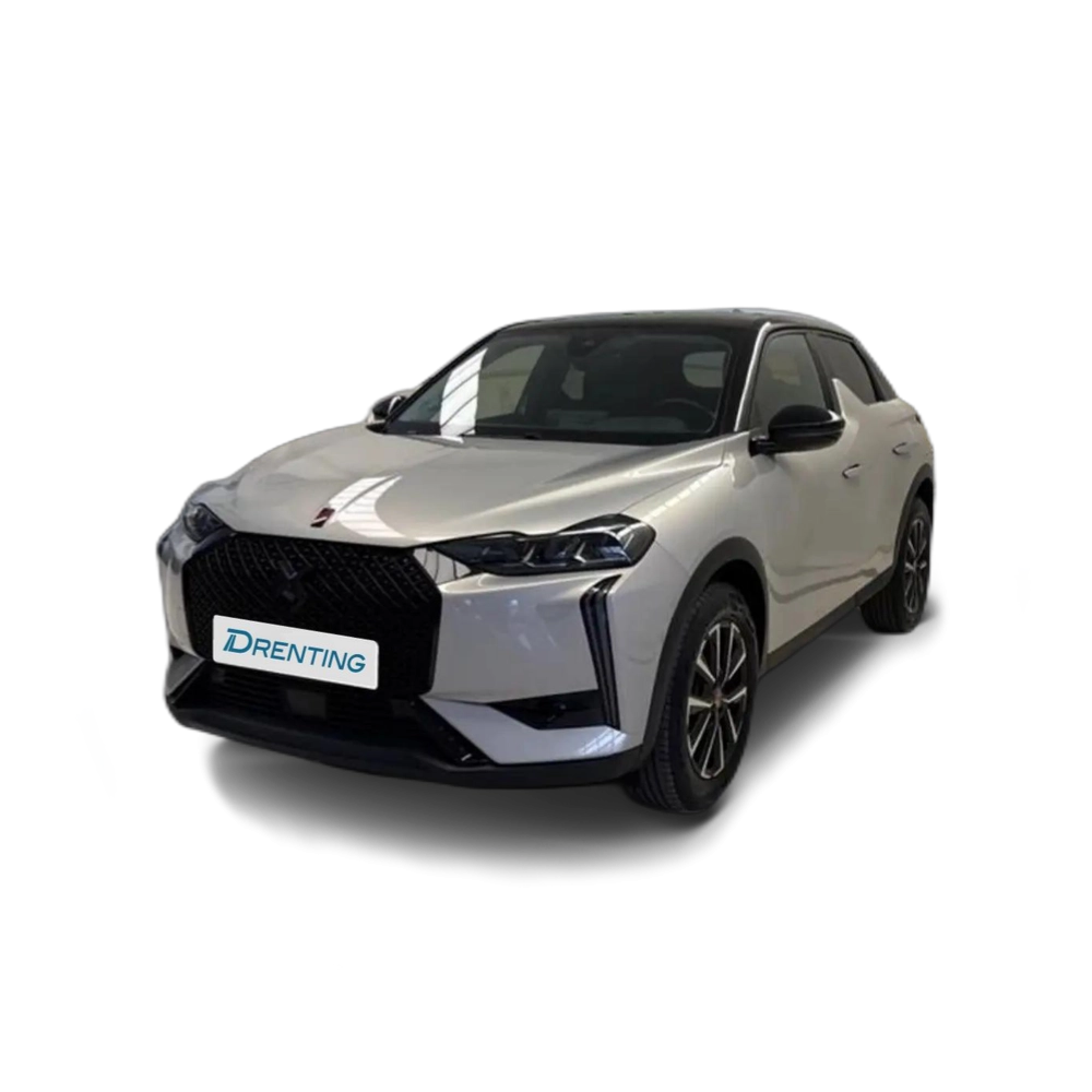 Renting DS Automobiles DS 3 PureTech 96kW  Auto. Performance Line Gris 1