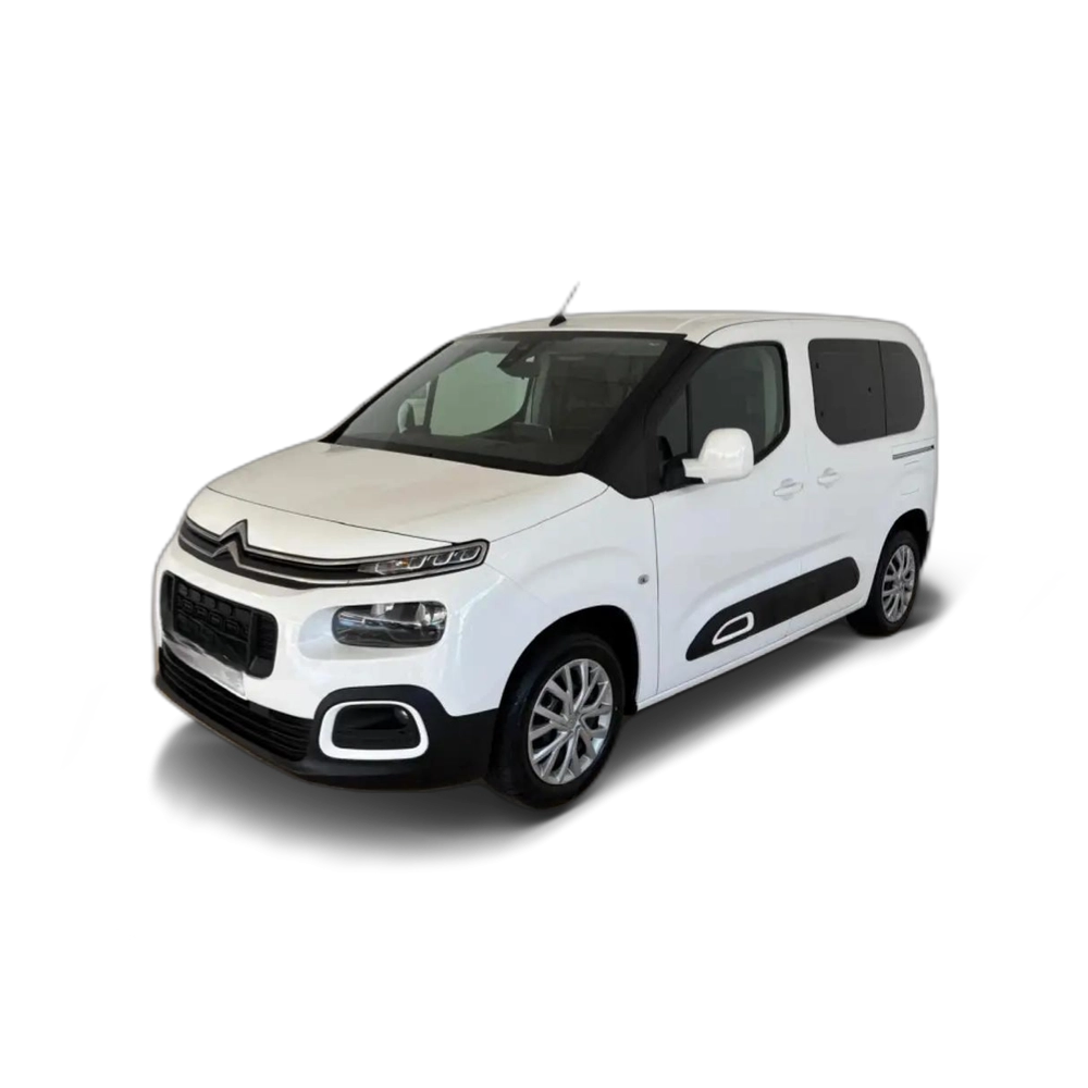 Renting Citroen Berlingo PureTech S&amp;S Talla M Live 110 Blanco