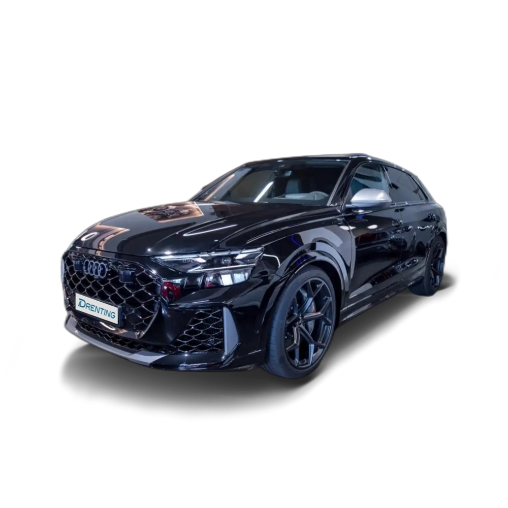 Renting Audi RS Q8 RSQ8 quattro performance tiptronic 471kW Negro