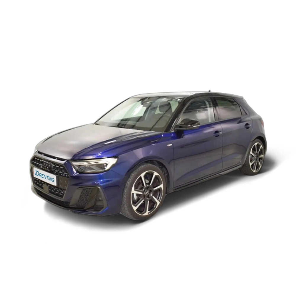 Renting Audi A1 Sportback 30 TFSI Adrenalin Black Edition S tronic Azul 2