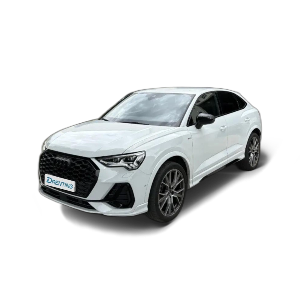 Renting Audi Q3 Sportback 35 TDI Black limited S tronic Blanco