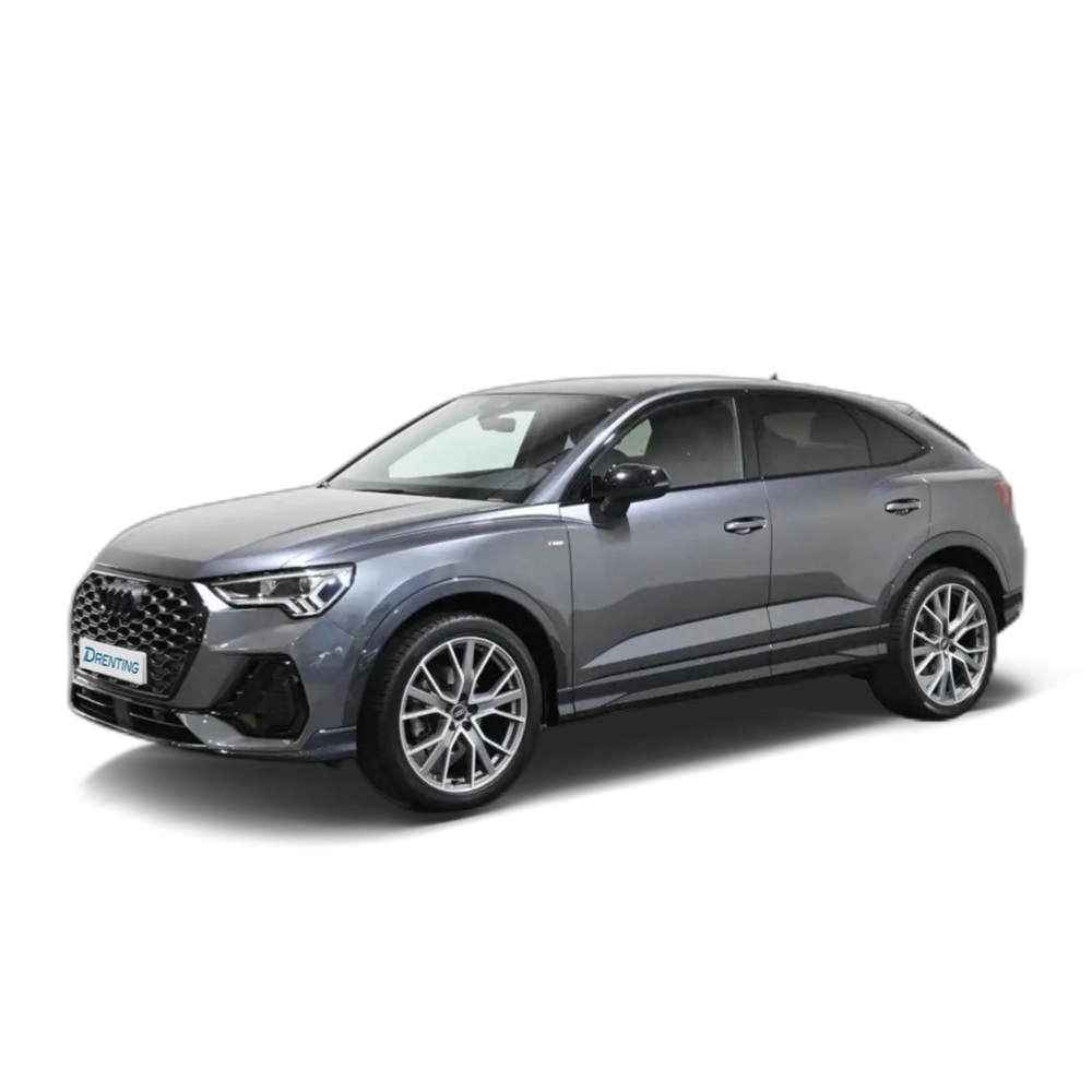 Renting Audi Q3 Sportback 35 TDI Black line S tronic Gris 2