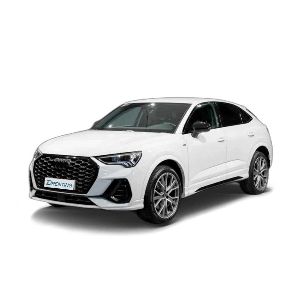 Renting Audi Q3 Sportback 40 TDI Black line quattro S tronic 147kW Blanco