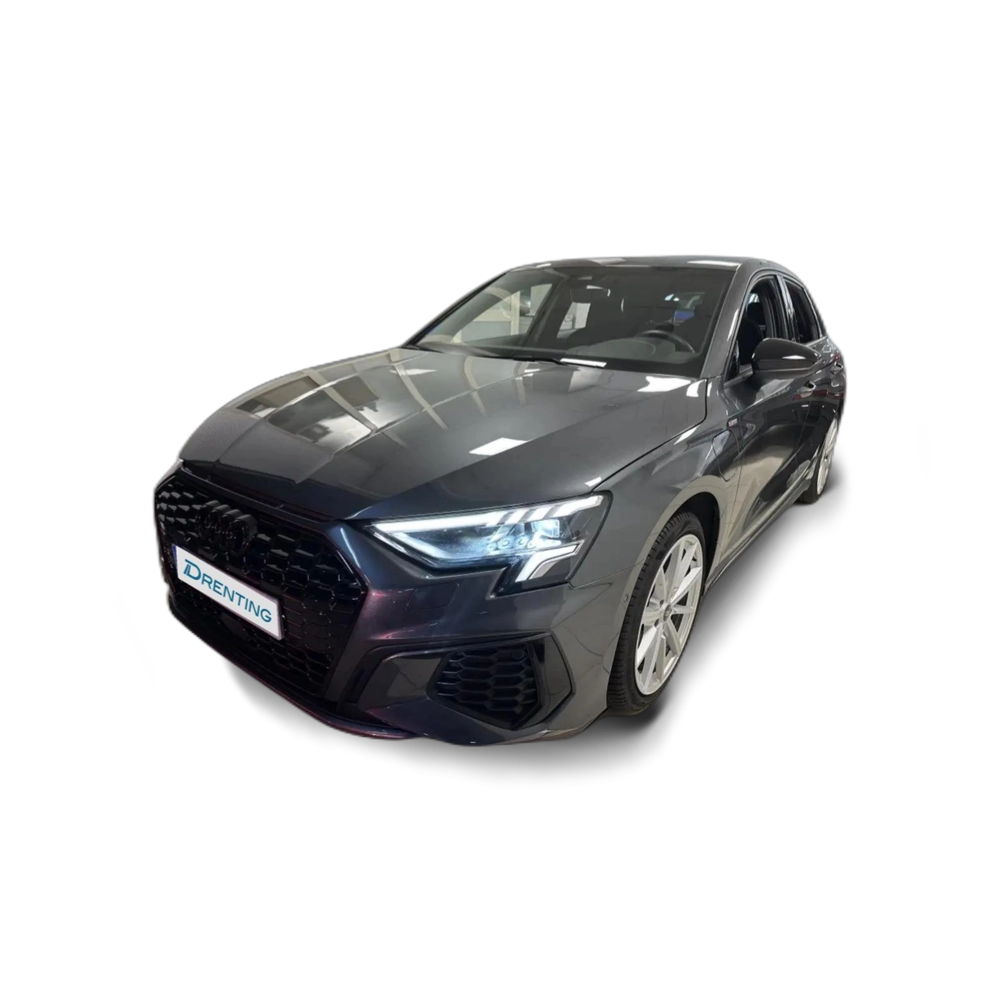 Renting Audi A3 Sportback 40 TFSIe S line S tronic Gris 1