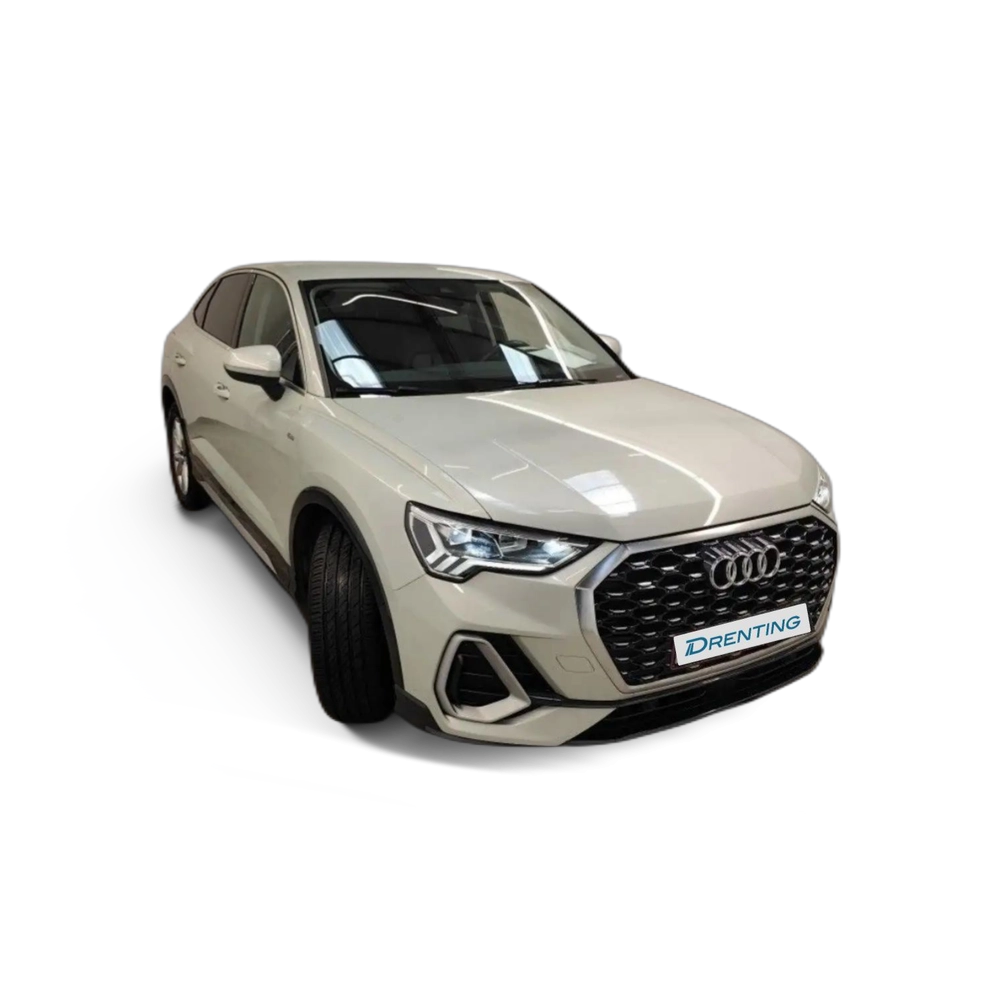 Renting Audi Q3 Sportback 45 TFSIe S line S-tronic Blanco 2