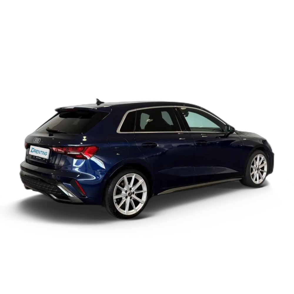Renting Audi A3 Sportback TDI S line S tronic 110kW Azul 1