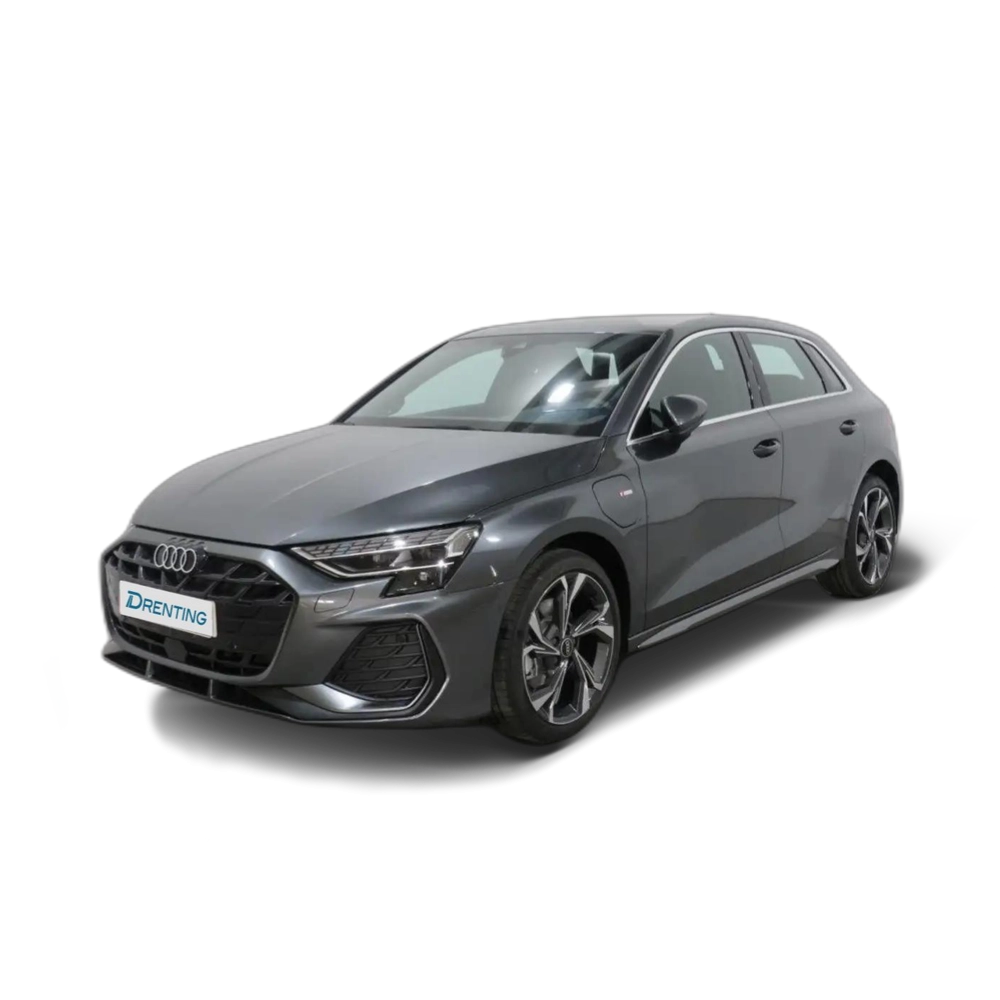 Renting Audi A3 Sportback TFSI e S line S tronic 150kW Gris 3