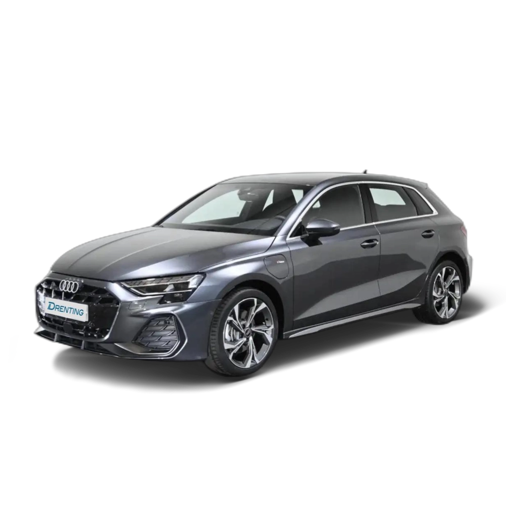 Renting Audi A3 Sportback TFSI e S line S tronic 150kW Gris 2